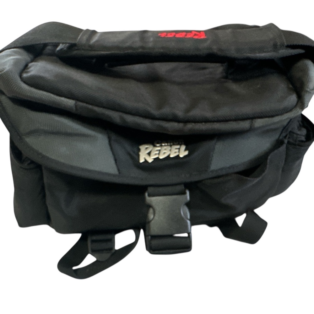 Canon Camera Bag, Black, Used, Vintage